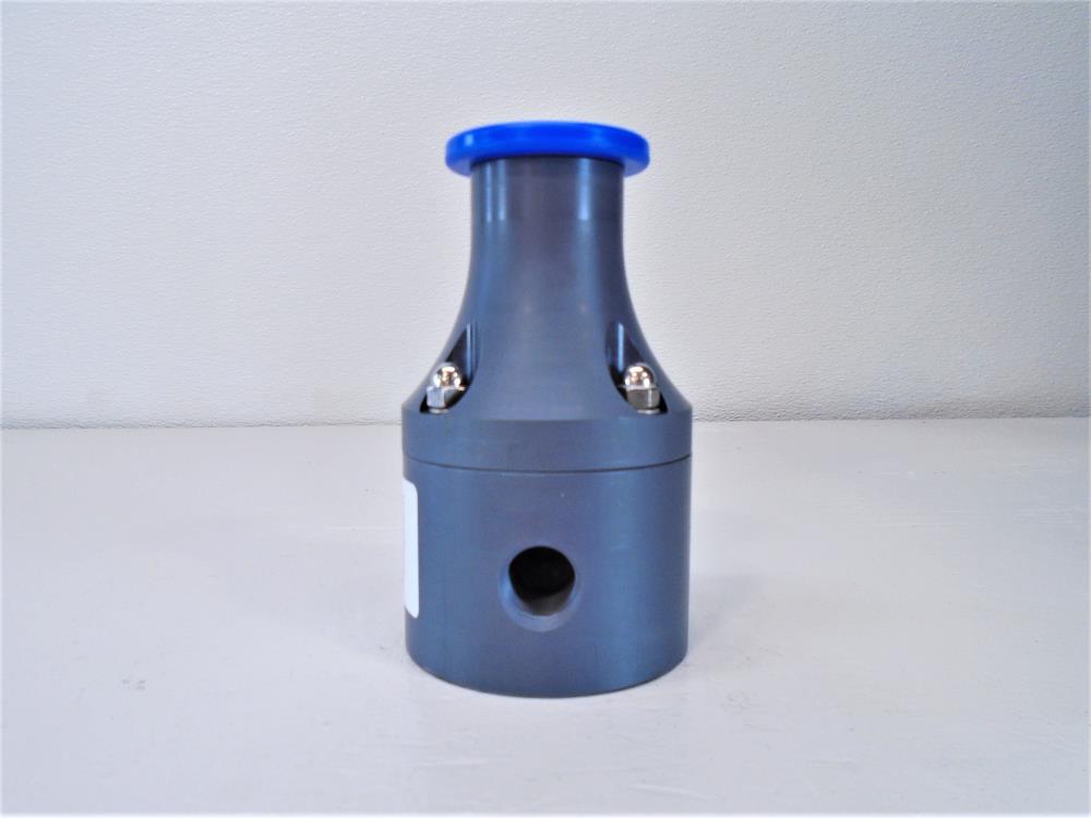 ProMinent 1/2" NPT Pressure Relief Valve, PVC, 0-150 PSI, 1092667